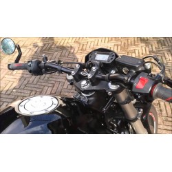 Manubrio piega bassa 22 mm in ergal SRT moto