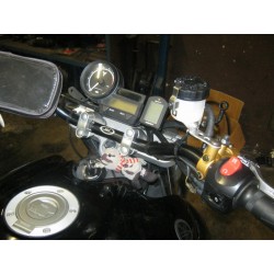 Manubrio piega bassa 22 mm in ergal SRT moto