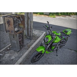 Manubrio piega media 22 mm in ergal SRT moto